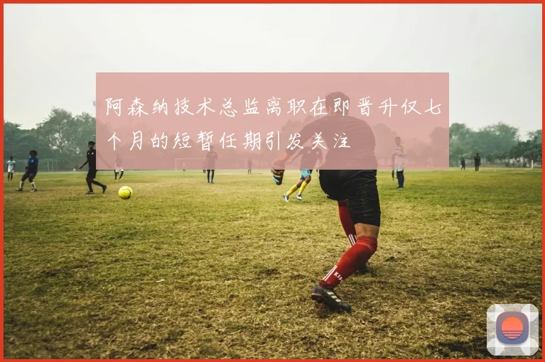 阿森纳技术总监离职在即晋升仅七个月的短暂任期引发关注