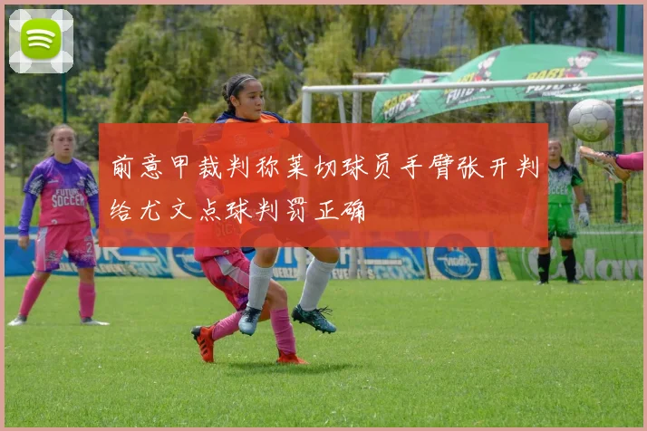 前意甲裁判称莱切球员手臂张开判给尤文点球判罚正确